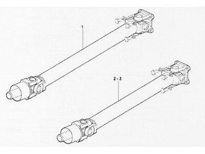 Άξονας μετάδοσης εμπρός και πίσω